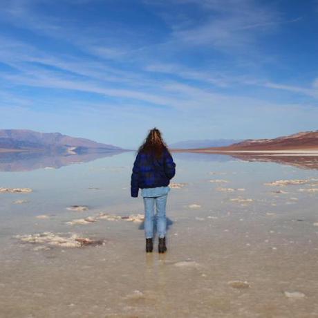 Lucy and the great Badwater Basin